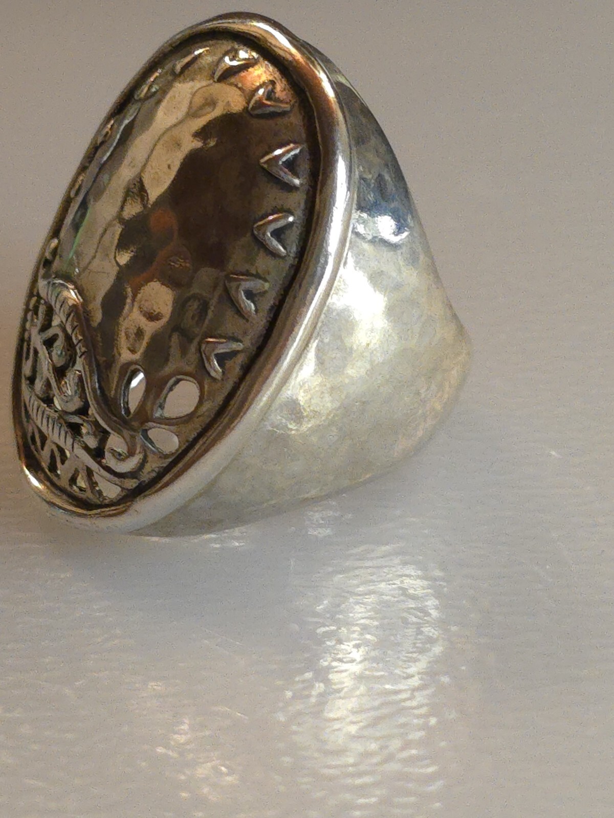 Silpada Sterling 925 Silver Reflection Hammered O… - image 3