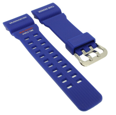 Casio Mudmaster G- Shock   Uhrenarmband Kunststoff blau   GG-1000TLC
