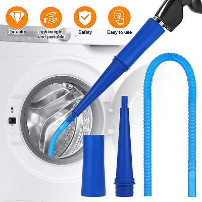 #ad Dryer Vent Cleaner Kit Vacuum Hose Attachment Brush Lint Remover Power Washer US $8.98