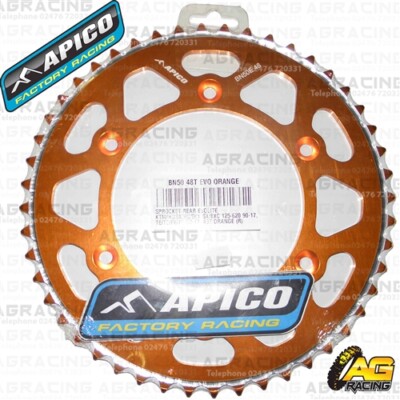 Apico Evolite Orange Heckzahnrad 48T 520 Für Husaberg FE 390 2007