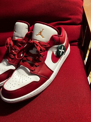 Nike Air Jordan 1 Low Cardinal Red Size 13 - Used | eBay