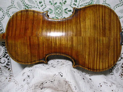 Stunning Johann Glass 1901 Labeled & Cataloged Violin 4/4 See Video*  NO RESERV!