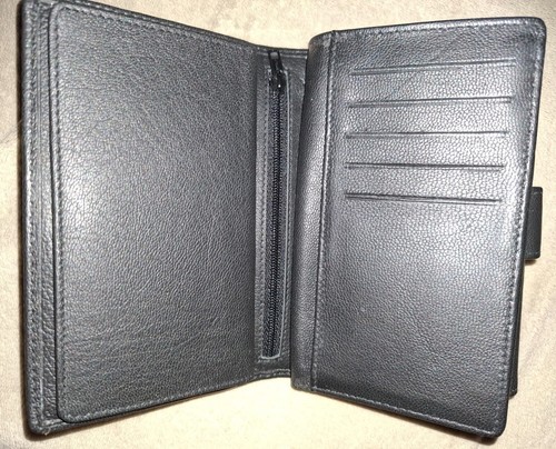 Clever & Chic 💶 Geldbörse Damen Geldbeutel Portemonnaie 🪙 Gr. XL 💶Schwarz ⚫️ - Bild 6 von 8