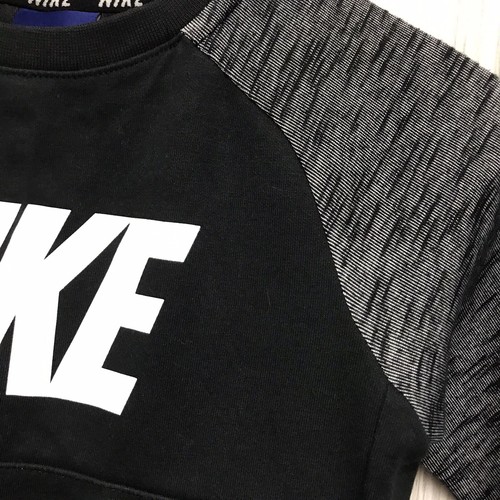 Kids NIKE Logo Pullover Crewneck Sweatshirt, Size 7 For AGES 6-7 - Picture 5 of 12