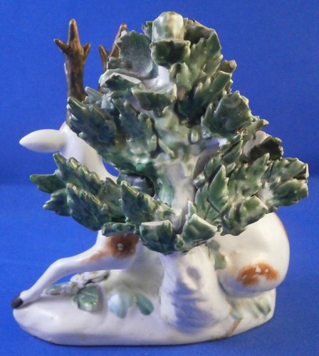 Figurita De Ciervo Antiguo De Porcelana Derby Del Siglo XVIII - Picture 6 of 9