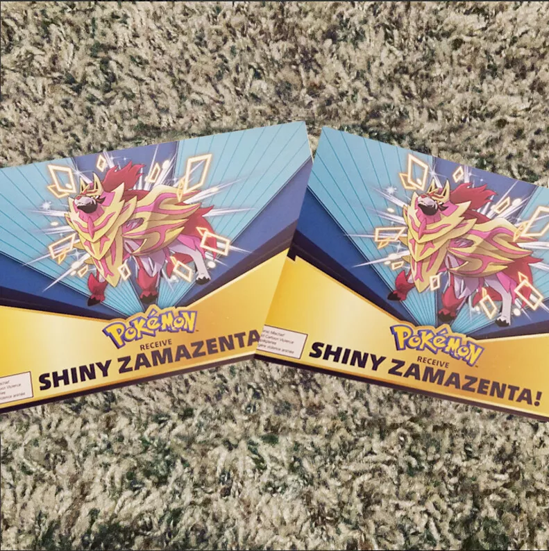 Pokemon Sword and Shield // Ultra Shiny ZAMAZENTA Untouched 