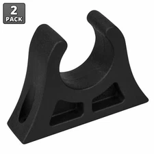 Sea-Dog 491351-1 Black Rubber Pole Storage Clip 1-1/4" Pair SeaDog