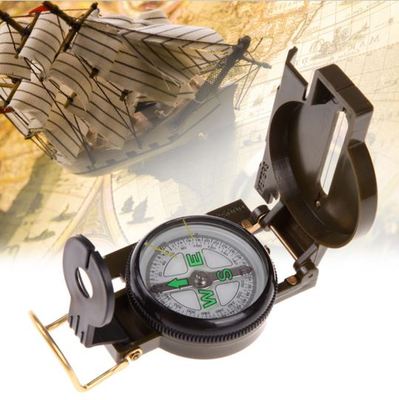 KOMPASS MILITÄRSTIL LUPE ZIELSYSTEM CAMPING WANDERN SCOUT TREKKING