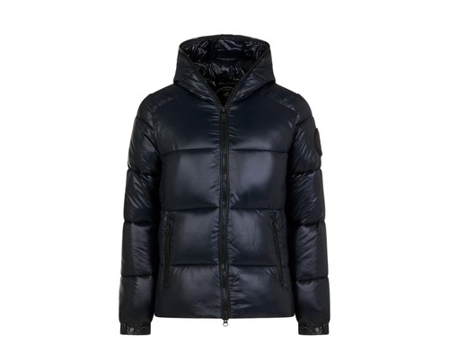 Save the Duck Luck Hooded Puffer Black 