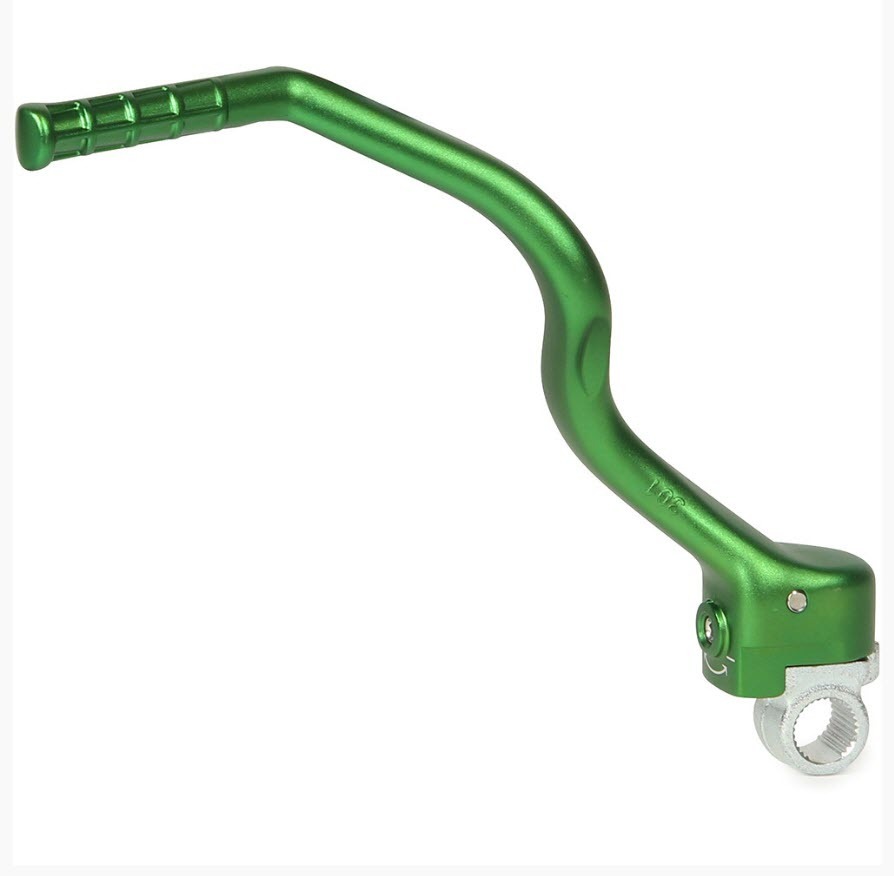 Kawasaki KX250F 2013 2014 Green Kick Start Lever Kickstarter Kawasaki KX250F 2013 2014 Green Kick Start Lever Kickstarter