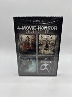 Blumhouse 4-movie Horror Collection (DVD) The Veil, Mercy, Visions, NEW SEALED