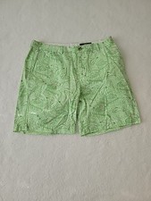 Vineyard Vines Breaker Shorts Men's Pelican Fish Size 36 Green Pink