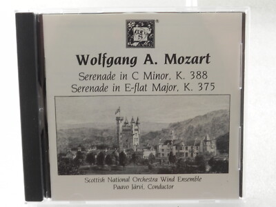 Wolfgang Mozart Serenade In C Minor K 388 Serenade In E-flat Major K 375 CD 