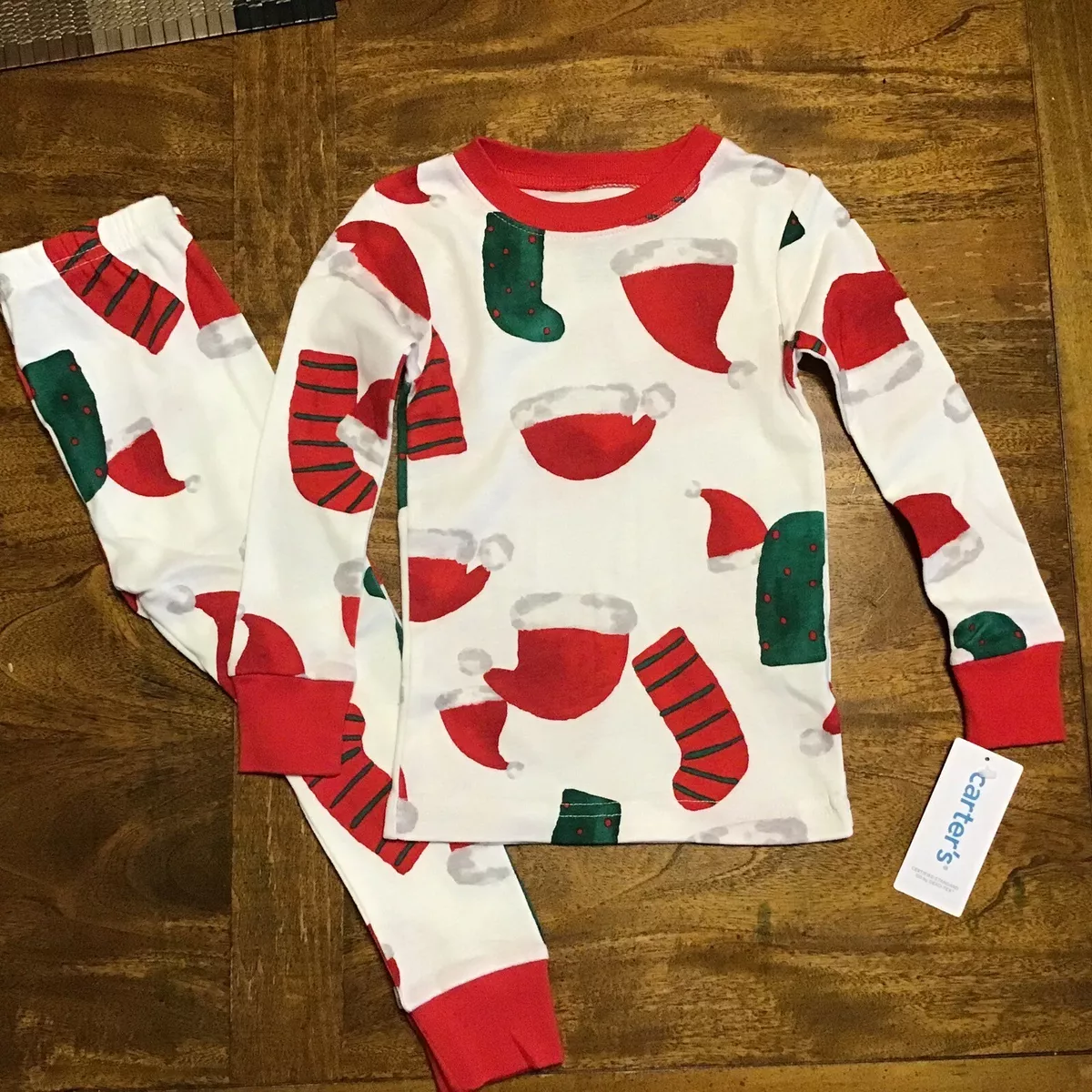 Santa hat 2025 pajamas