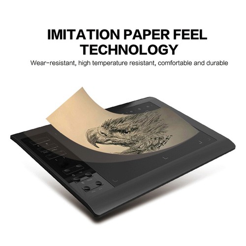 10*6 Inch Large Screen Electronic Drawing Board Digital Tablet Quick Reading US - Bild 20 von 21