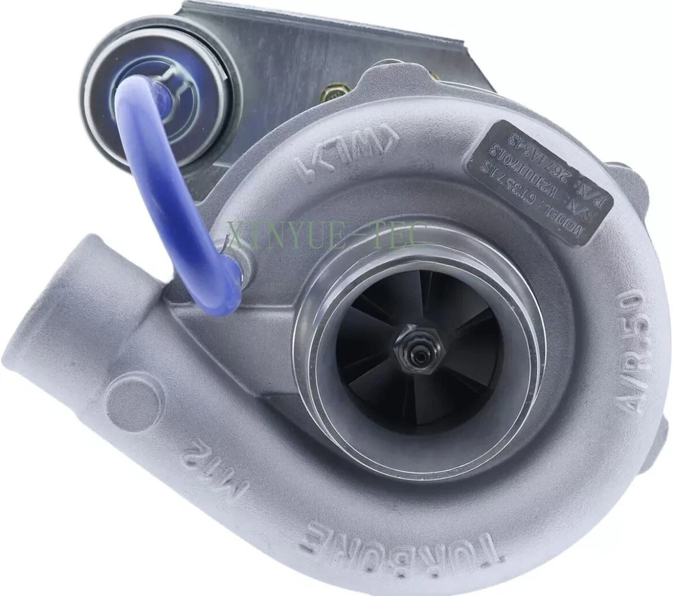 Turbo GT3571S Turbocompressor 2674A343 Para Perkins Engine Vista 6 Tier 2 Vista 6 - Imagem 2 de 4