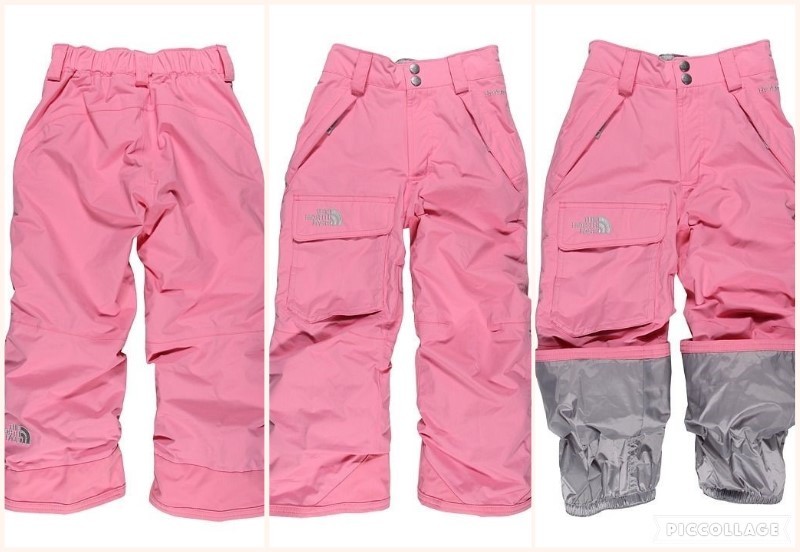 スノーボード North face pants  kids 110cm pink スノーボード North face pants kids 110cm pink スノーボード North