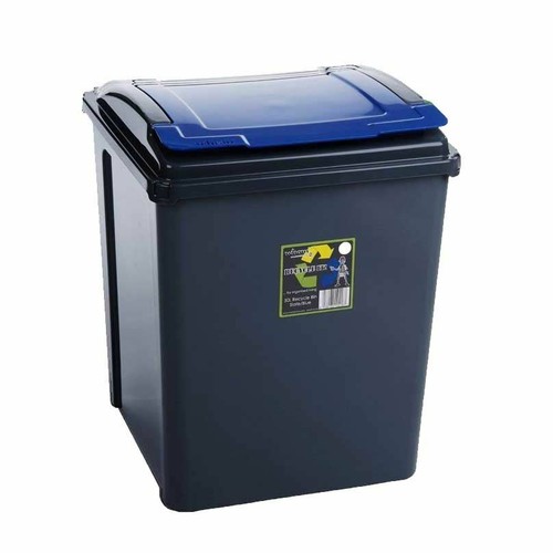 50L Recycle Bin Recycling Waste Rubbish Storage Bins Plastic Containers Dustbin - Picture 4 of 27