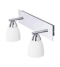 2Fl. Wandleuchte Wandlampe Badleuchte Bad Lampe Fackel Design IP23 Splash