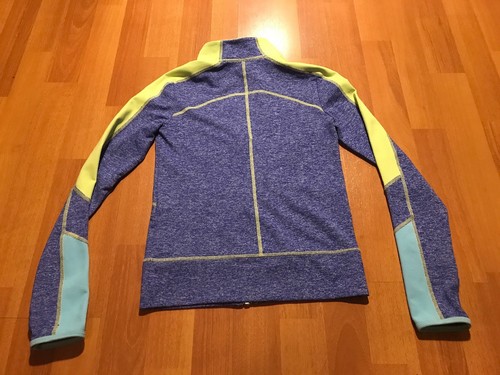 ZELLA GIRL Full Zip Jacket Active Fitness Yoga Sweatshirt Size Medium 8/10 Kids - Picture 7 of 7