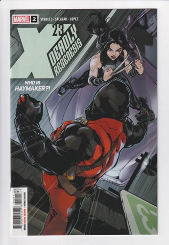 X-23: DEADLY REGENESIS #2 NM 4/12/23  Erica Schultz Marvel comics A-Z single