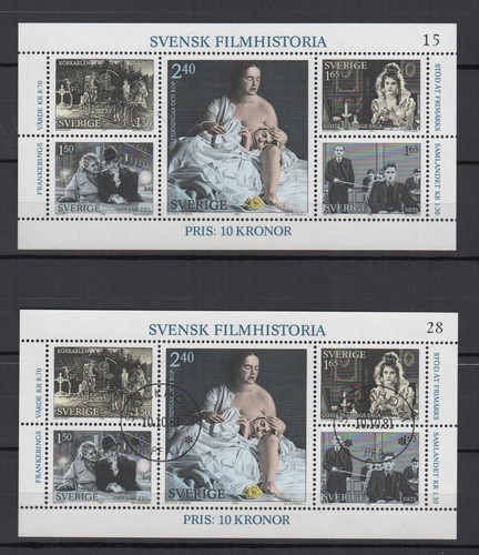Prophila Collection Suède 1219-1222 (complète.Edition.) Neuf avec Gomme Originale ** MNH 1983 Fruits (Timbres pour Les collectionneurs) Plantes/ Champignons