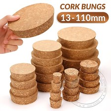 Cork Bungs for Home Made Wine or beer fit Demijohn Bottle different size