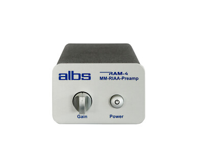 albs RAM-4 MM-RIAA-Preamp, MM, Entzerrervorverstärker, Phonovorverstärker, RIAA