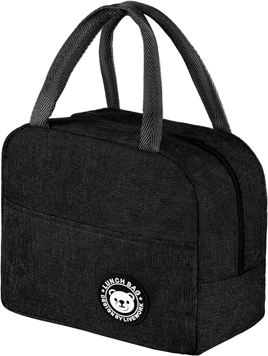 Ruccy Borsa Termica Porta Pranzo Piccola, 6.7L Borsa Porta Pranzo, Borsa Frigo Pranzo Ufficio, Lunch Bag per Lavoro, Scuola,Viaggi, Campeggio, All'Aperto et Picni(Rosa) | RDN Street Market