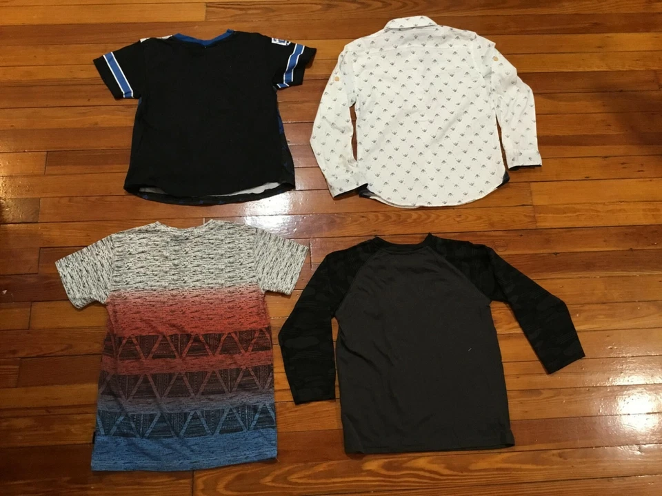 Лот из 4 - Ocean Current, Hind и т.д. Мальчика футболка, рубашка размер S, L (7), 8, 7 - Изображение 2 из 4