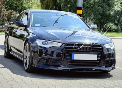Frontlippe Spoiler für Audi A6 C7 (2011-2014) Limousine & Kombi / Avant