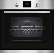Neff N30 B1GCC0AN0B Built In Electric Single Oven, Stainless Steel