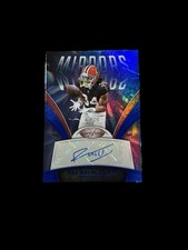 Ray-Ray McCloud 2025 Panini Certified Mirrors Auto Blue /49 Falcons