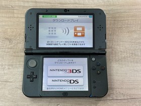 Nintendo New 3DS XL Metallic Black Console Tested Japan Tested R8840
