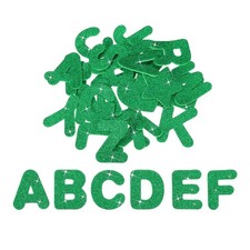 PATIKIL Alphabet Foam Stickers, 52Pcs Letters A-Z EVA Self Adhesive Glitters ...