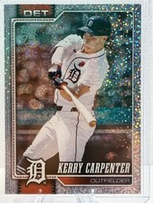2026 Topps Series 1 Kerry Carpenter #61 Celebration Detroit Tigers