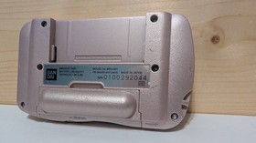 Bandi WonderSwan Color Pink No Game *Tested* Clicky Power Button Mod, New Lens