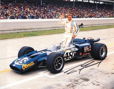 #ad Authentic Autographed DAN GURNEY Indianapolis 500 8x10 Photo $50.00