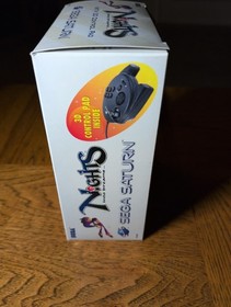 NIGHTS INTO DREAMS CONTROL PAD BUNDLE COMPLETE CIB Reg Card VGC Disc Sega Saturn