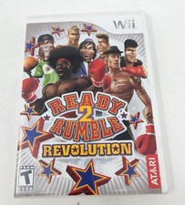 Ready 2 Rumble Revolution (Nintendo Wii Game) Complete in Box w/ Manual Tested.