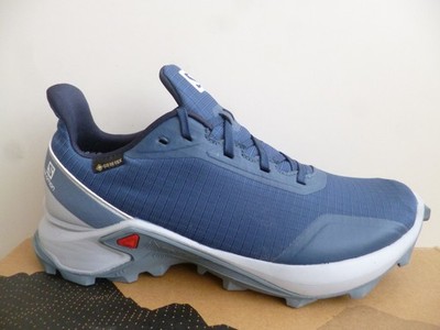Salomon Damen Alphacross Sportschuhe Laufschuhe Sneakers Schuhe GTX blau 408058