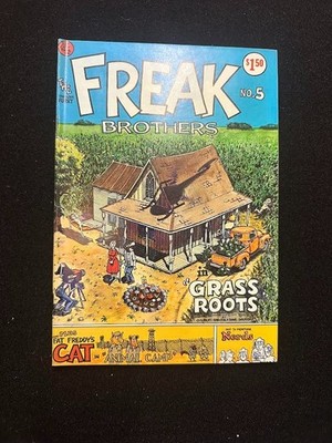 The Fabulous Furry Freak Brothers #5  Grass Roots  Gilbert Shelton Rip Off Press