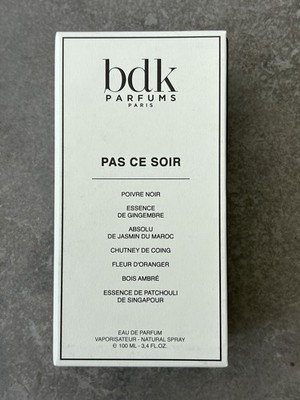 BDK Parfums Pas Ce Soir Eau de Parfum - 100ml OVP