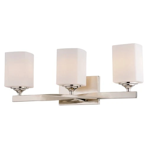 Vaxcel Lighting W0496 Robey 3 Light 23"W Vanity Light - Nickel - Picture 1 of 6