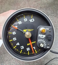 Autometer Pro Cycle Tachometer Harley-davidson 5 Tach Used