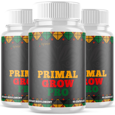 Primal Grow Pro Advanced Formula Natural Energy & Fitness Support 180 Capsules