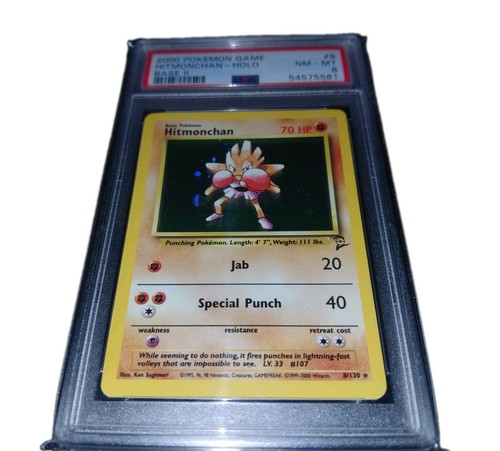 Hitmonchan graded PSA 8 for sale on eBay