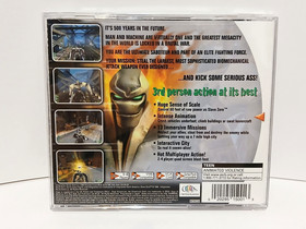 Slave Zero (Sega Dreamcast, 1999) &iexcl;Completo! Disco casi nuevo en caja original + Reg. Tarjeta