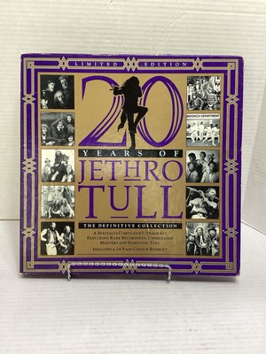 20 Years Of Jethro Tull The Definitive Collection Limited Edition 3 CD Box Set