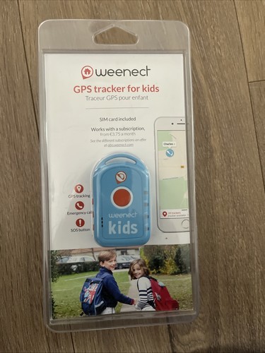 Weenect 2G GPS Tracker für Kinder mit Warntaste & ohne Entfernungsbegrenzung Neu